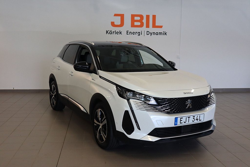 Peugeot 3008 PHEV GT 1.6 + 13.2 kWh 300hk AWD Aut – CARPLAY