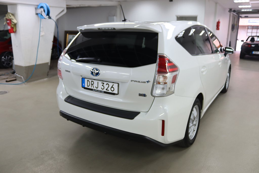 Toyota Prius+ HSD  SKINN ELSTOL 7 SITS NYBESIKTAD V-HJUL
