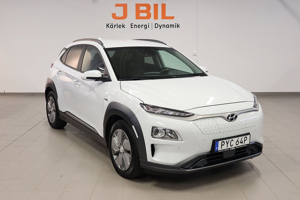 Hyundai Kona Trend Deluxe-paket 64 kWh 204hk – Carplay