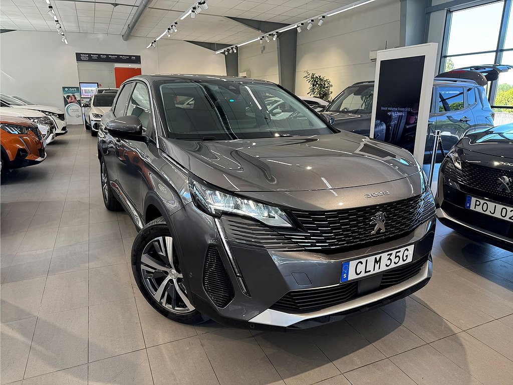 Peugeot 3008 PHEV Allure 1.6+11.8 Kwh 225hk Aut – DRAG