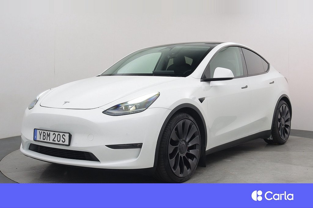 Tesla Model Y Performance AWD Autopilot Pano V-hjul