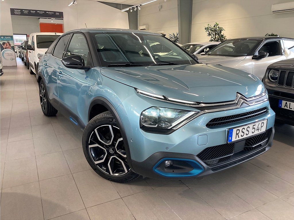 Citroën C4 ë-Shine+ 50kWh 136hk – CARPLAY