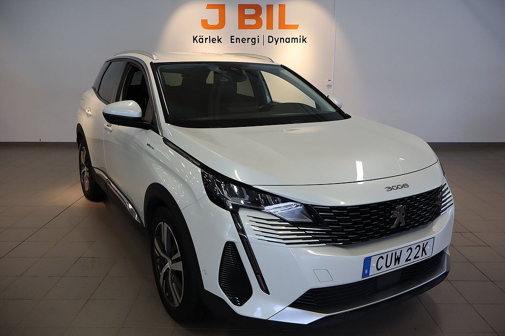 Peugeot 3008 PHEV Allure 1.6+13.2 kWh 300hk AWD Aut – MOTORVÄRMARE