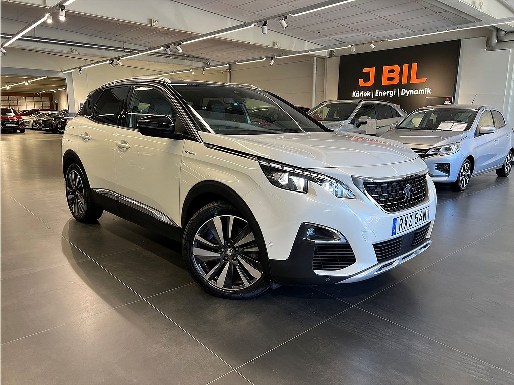 Peugeot 3008 PHEV GT 1.6+13.2kWh 300hk AWD Aut – BACKKAMERA