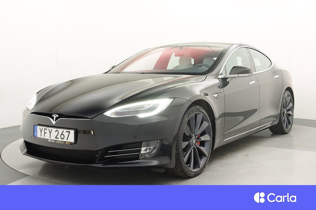 Tesla Model S P100D Ludicrous AWD FSD Luftfjädr. Vhjul