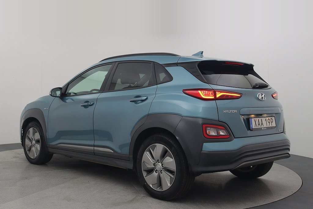 Hyundai Kona 64 kWh Premium KRELL Läder Dödavinkel V-hjul