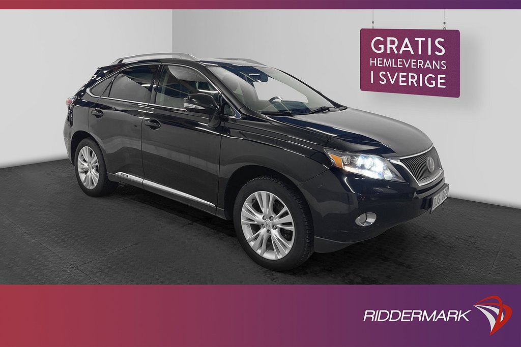 Lexus RX 450h AWD 299hk Luxury Mark Levinson HUD Kamera Drag