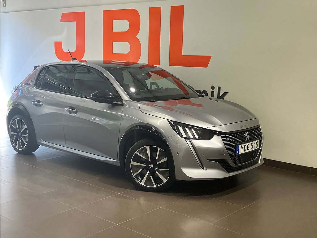 Peugeot E-208 GT 50 kWh 136hk – CARPLAY