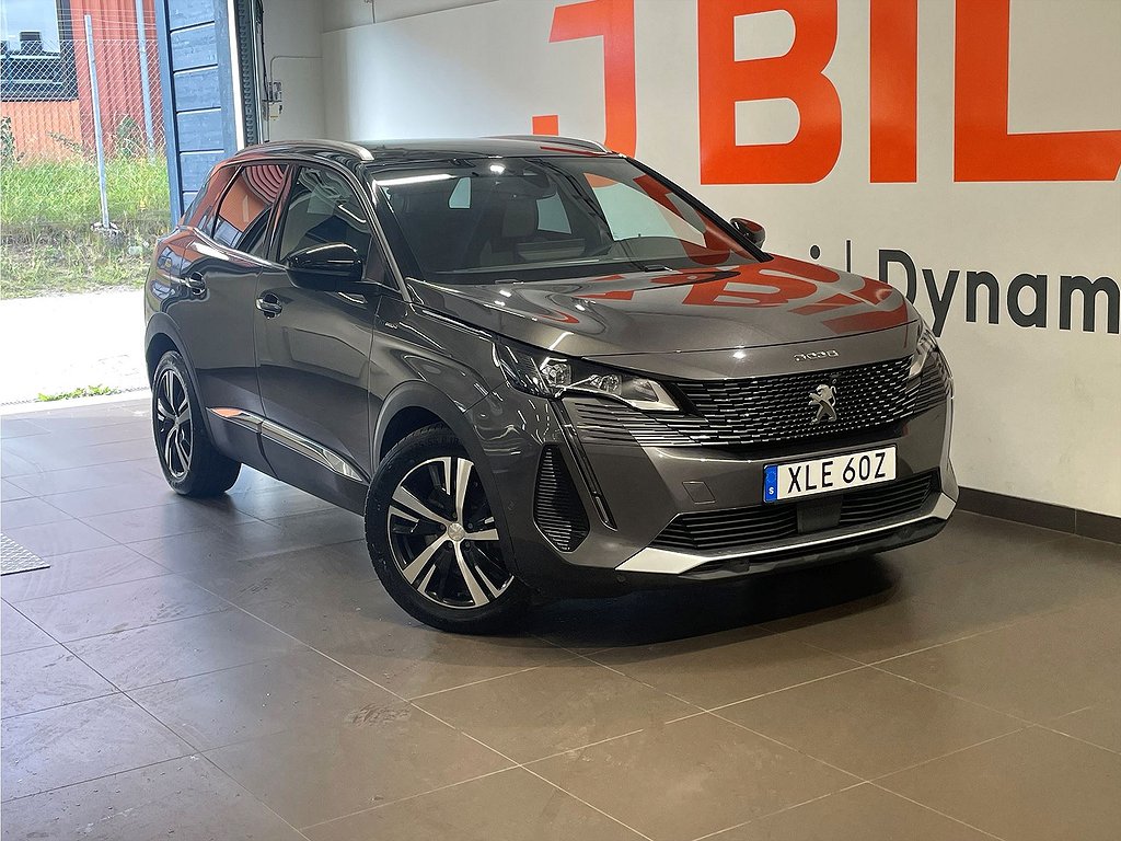 Peugeot 3008 PHEV GT 13.2 kWh+1.6 300hk AWD Aut – NAVI