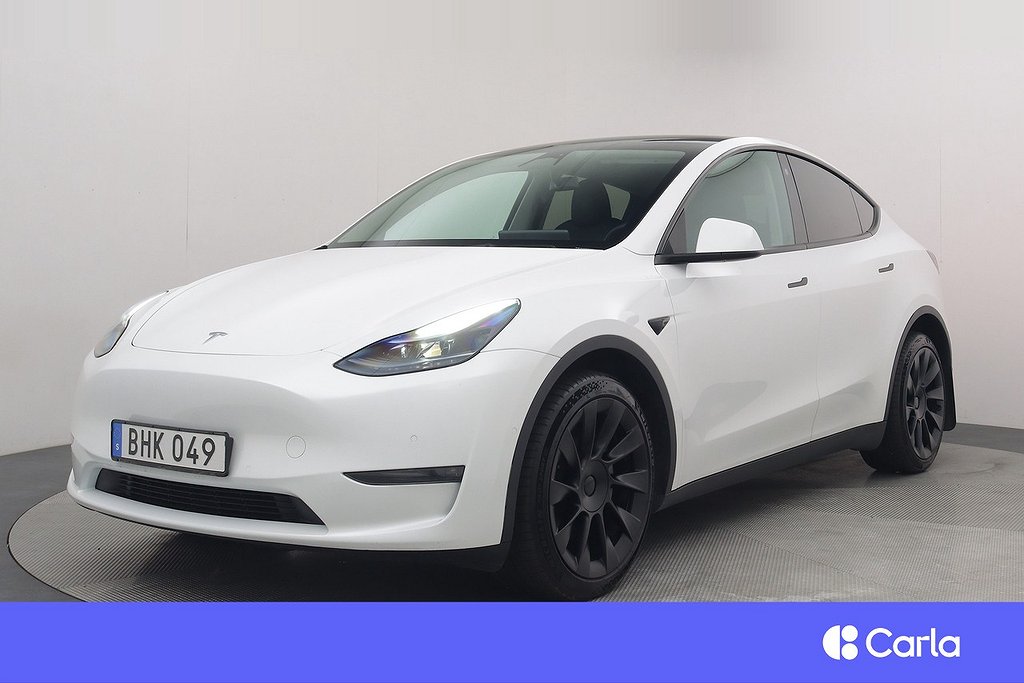 Tesla Model Y Long Range AWD Autopilot 20″ Pano V-Hjul