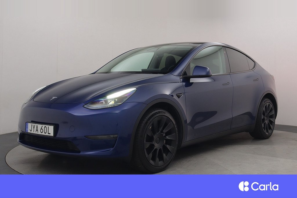 Tesla Model Y Long Range AWD EAP 20″ Pano Acc Boost V-hjul