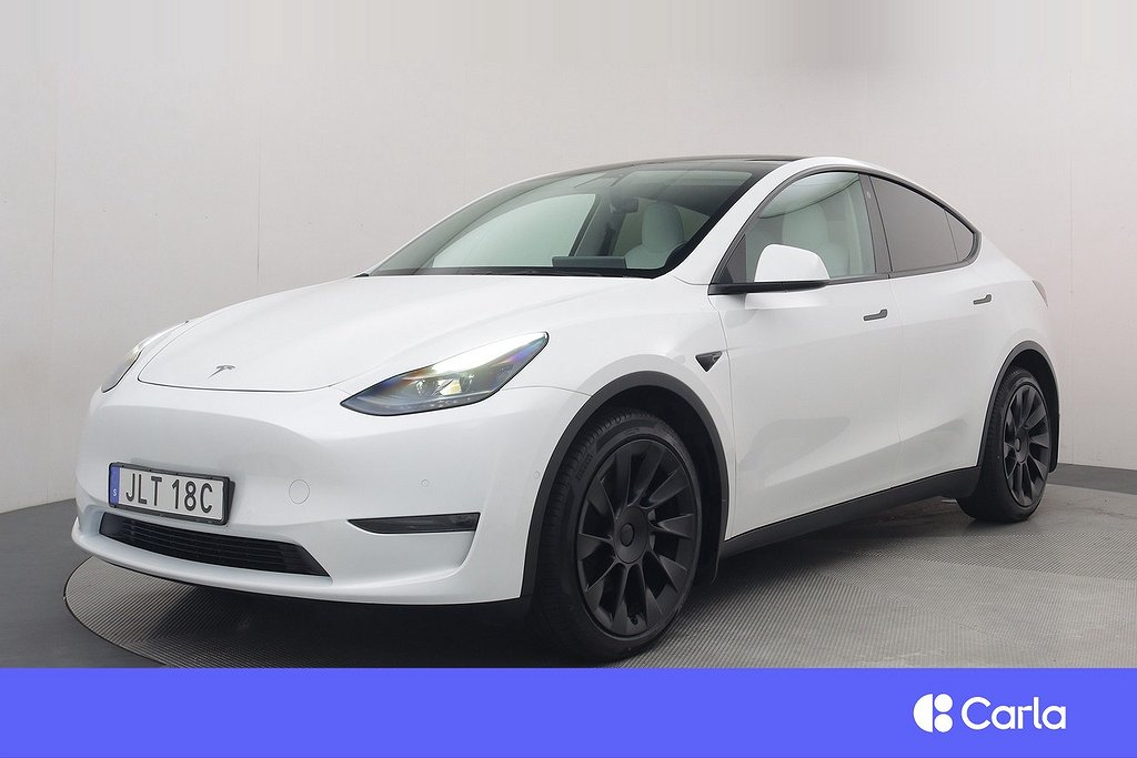 Tesla Model Y Long Range AWD Autopilot 20″ Pano Drag V-Hjul