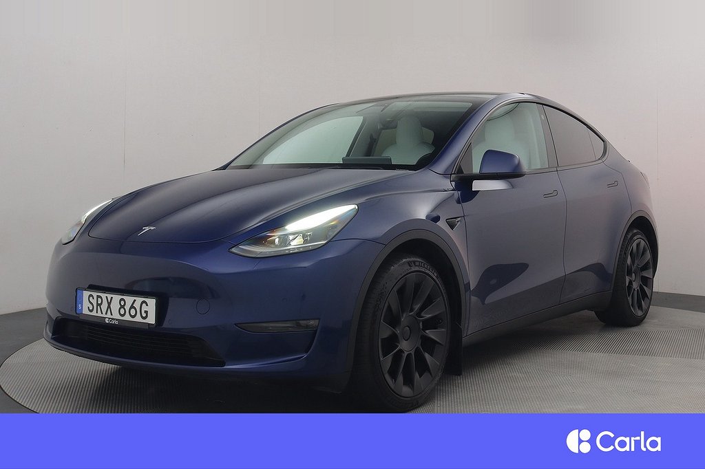 Tesla Model Y Long Range AWD AP Pano 20″ Acc.B Drag V-hjul