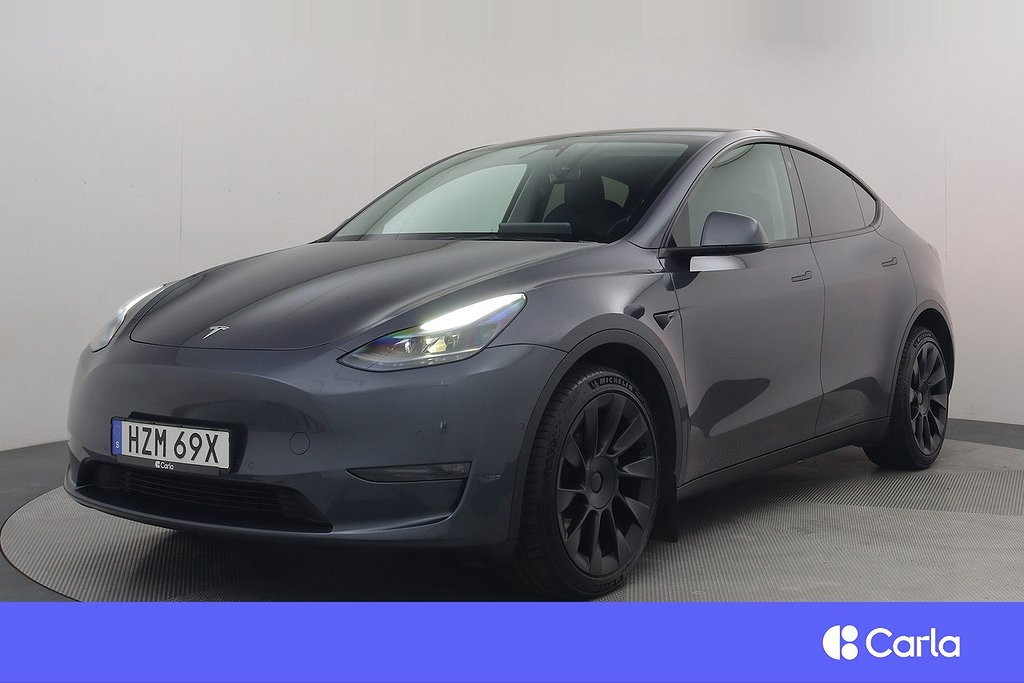 Tesla Model Y Long Range AWD Autopilot 20″ Pano V-Hjul