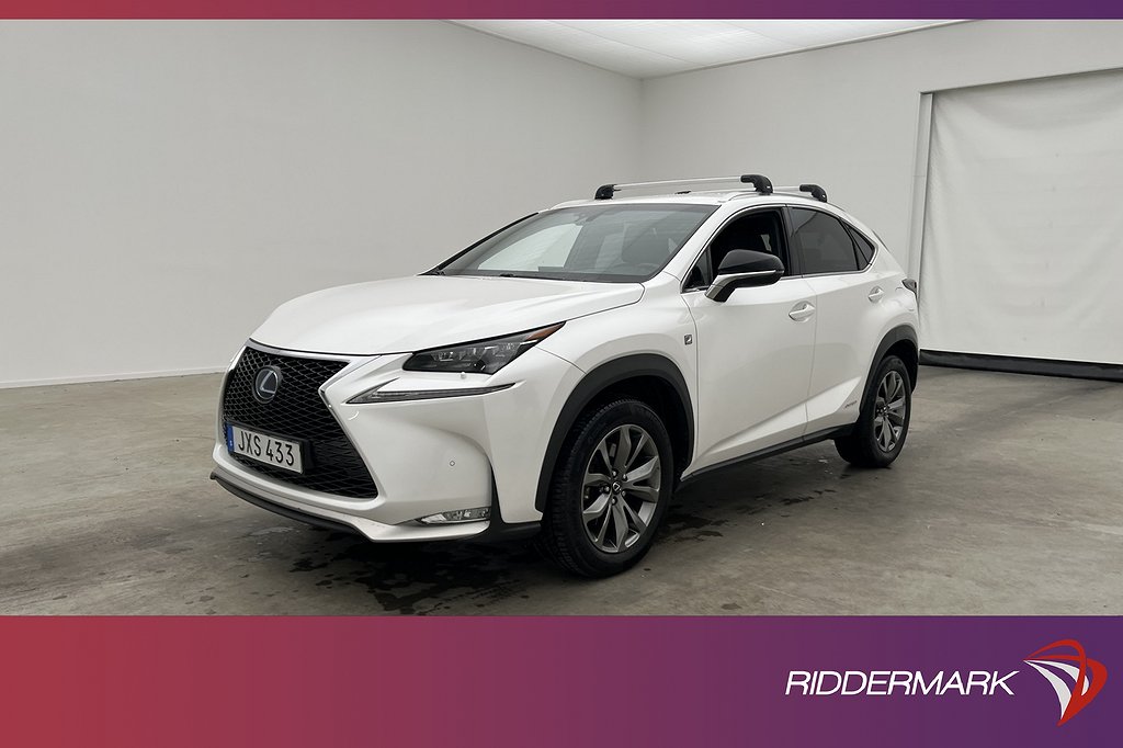 Lexus NX 300h AWD 197hk F Sport Takräcke Kamera Navi Drag