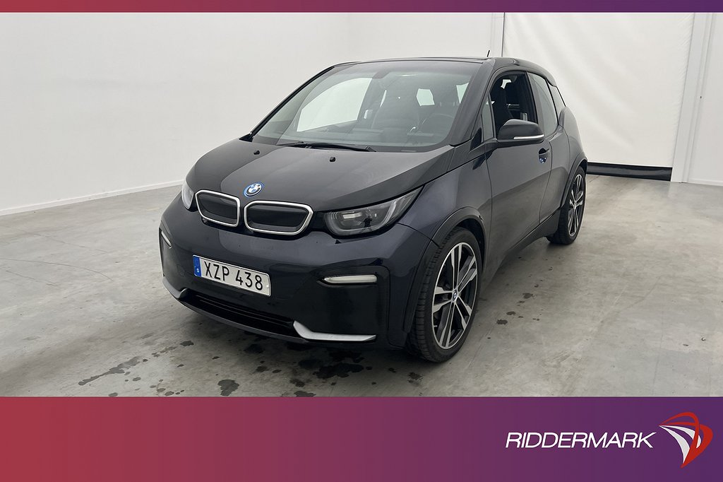 BMW i3s 94 Ah 183hk Comfort Advanced Pano Kamera Navi Skinn