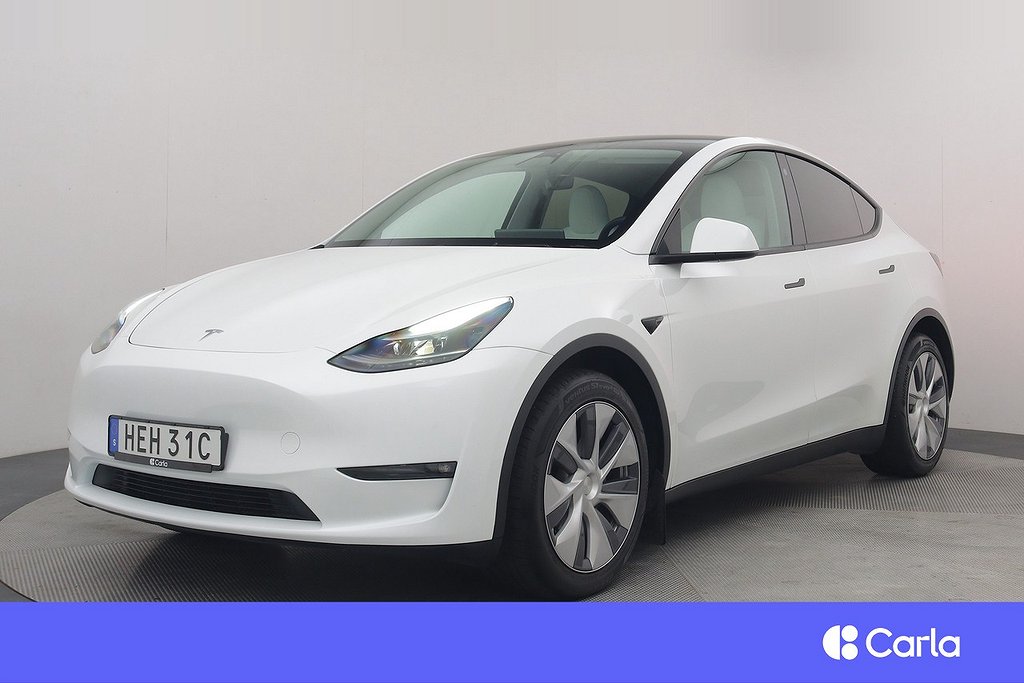 Tesla Model Y Long Range AWD Autopilot Pano Drag V-Hjul