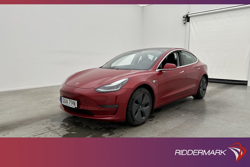 Tesla Model 3 Long Range AWD 440hk Drag Sv.såld MOMS