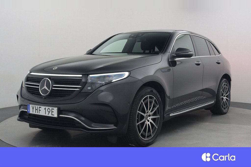 Mercedes-Benz EQC 400 4M AMG Pano Burmester Drag V-Hjul