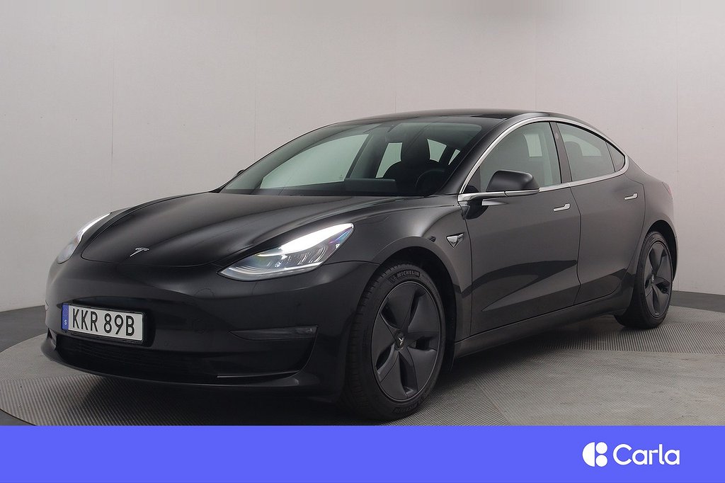 Tesla Model 3 Long Range AWD Autopilot Pano Drag V-Hjul