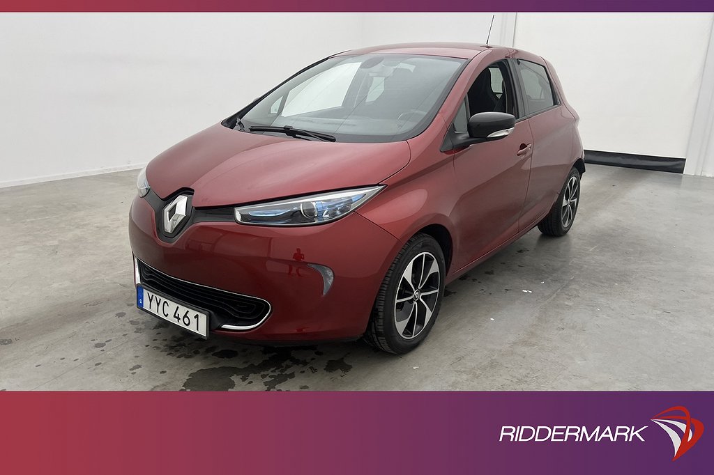 Renault Zoe R110 41 kWh 109hk Intens Batterihyra Kamera MOMS