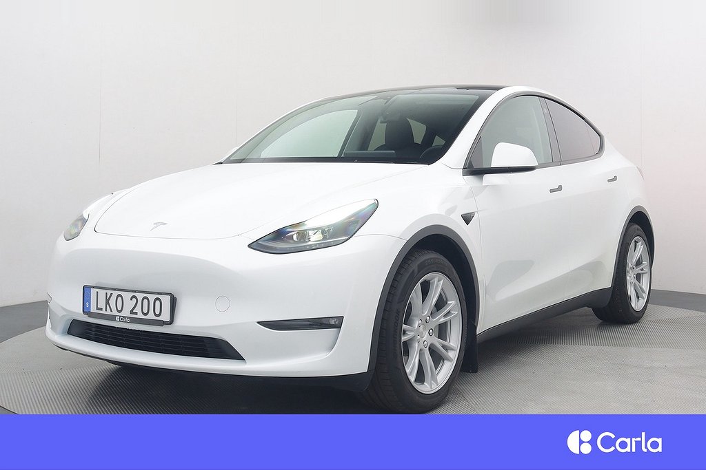 Tesla Model Y Long Range AWD Autopilot Pano Drag V-Hjul