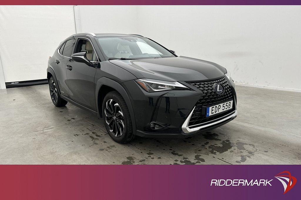 Lexus UX 250h 184hk Premium Skinn Kamera Navi Rattvärme