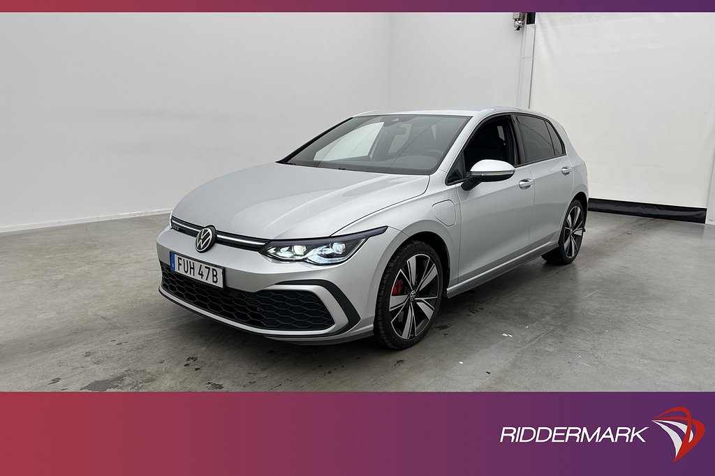 Volkswagen Golf GTE 245hk Cockpit Navi Sensorer CarPlay