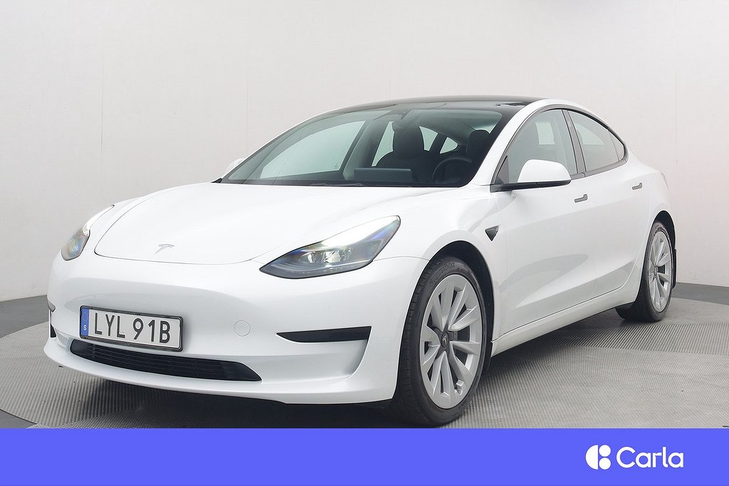 Tesla Model 3 Standard Range Plus Refresh AP Pano Drag Vhjul