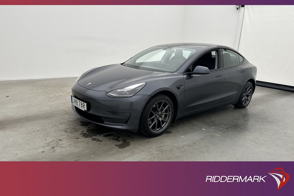 Tesla Model 3 Long Range AWD En-brukare Dragkrok Sv.Såld