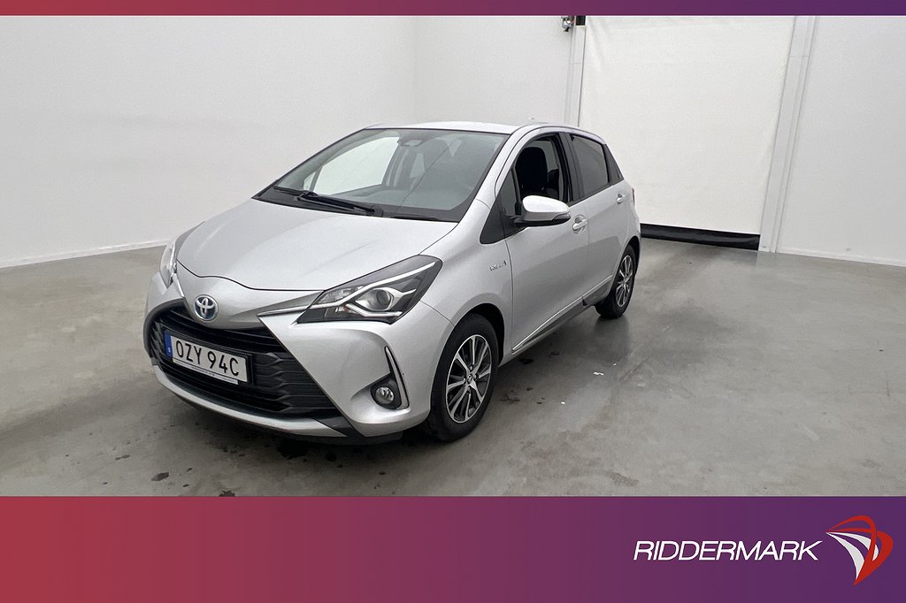 Toyota Yaris Hybrid e-CVT 101hk Y20 Värmare Kamera Keyless