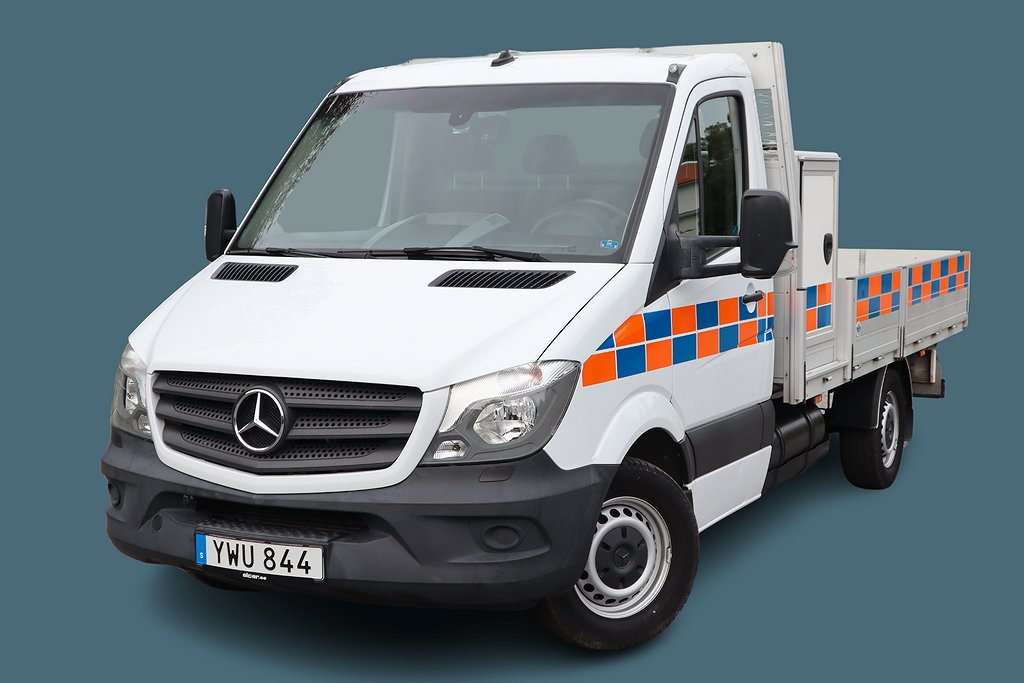 Mercedes-Benz Sprinter 316 NGT Flak 156hkr Verktygsskåp