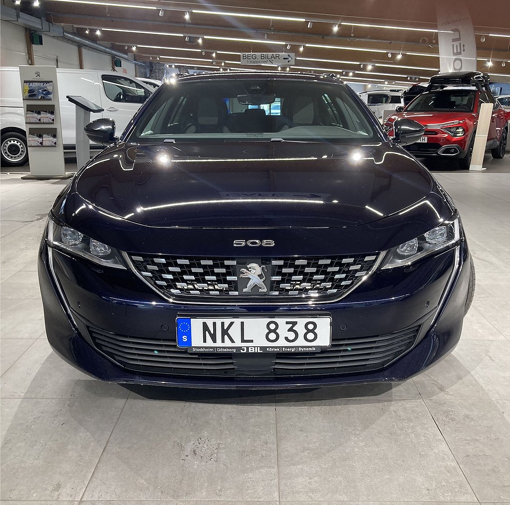 Peugeot 508 SW GT PHEV 225hk – ÅRSSKATT: 360KR