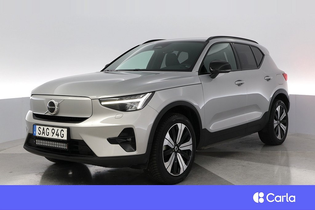 Volvo XC40 Recharge Single Motor Plus Kamera BLIS V-Hjul