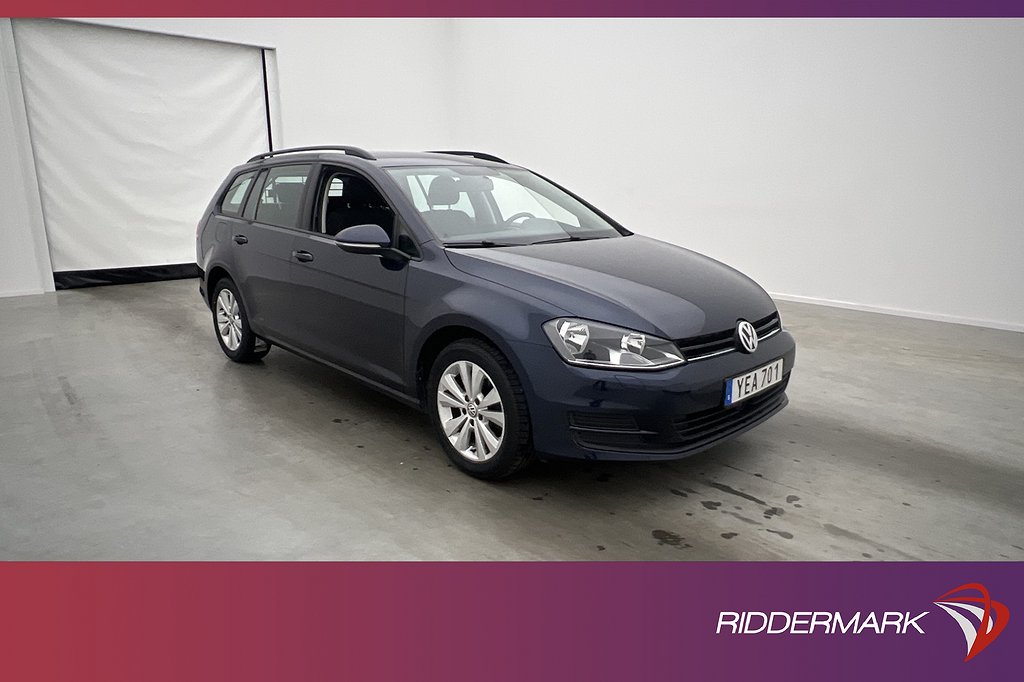 Volkswagen Golf 1.4 TSI 125hk Kamera Sensorer CarPlay Drag