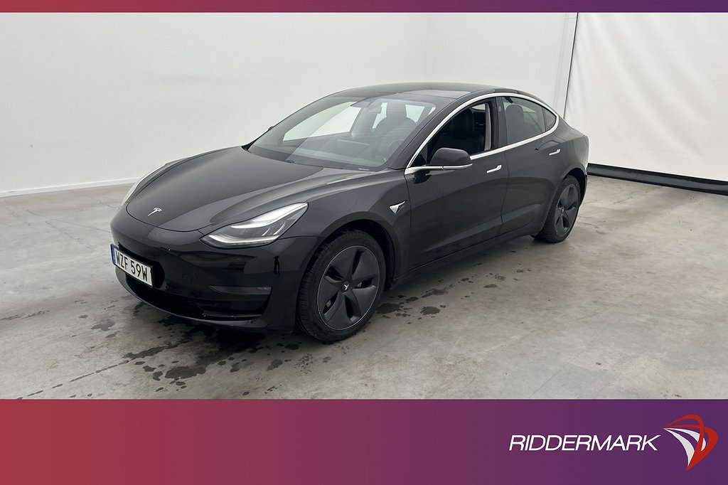 Tesla Model 3 Standard Range Plus Autopilot Svensksåld