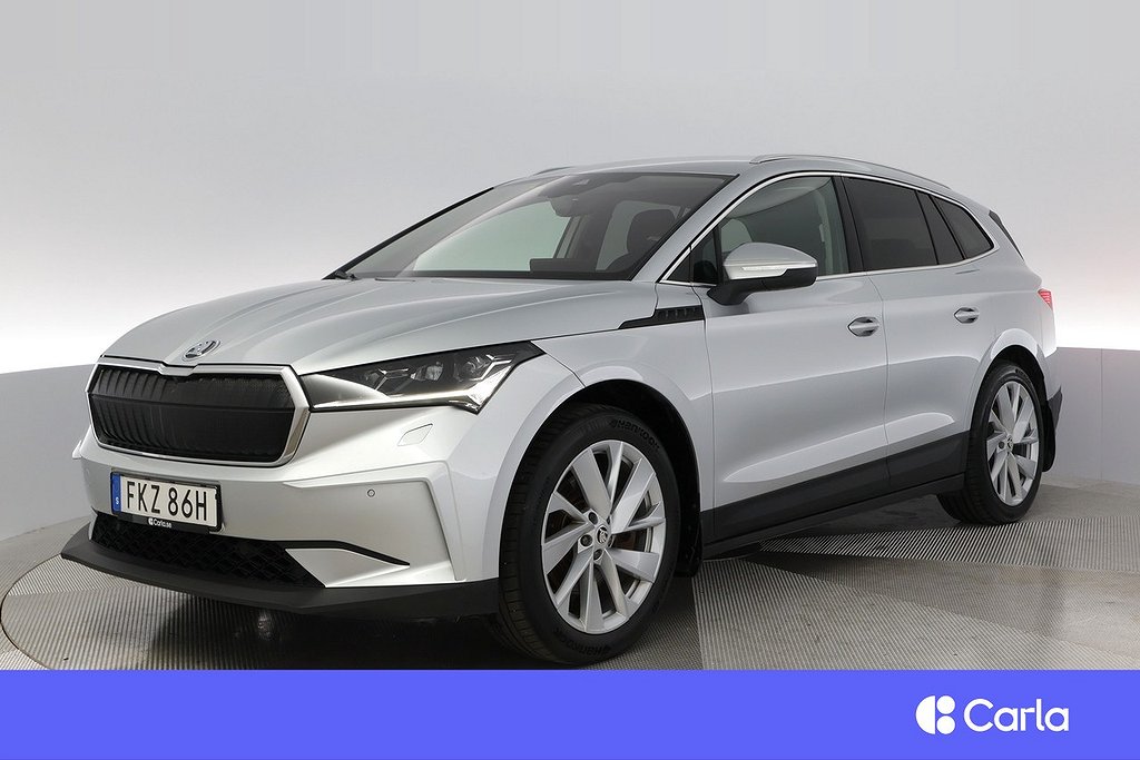 Skoda Enyaq iV 80 High Läder Elstol Kamera Drag V-Hjul