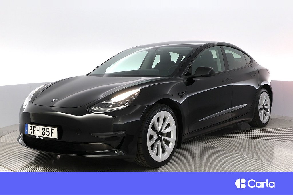 Tesla Model 3 Long Range AWD Refresh AP 19″ Pano Drag V-Hjul