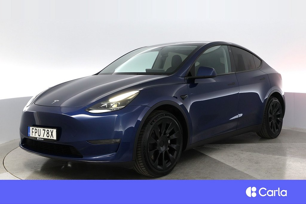 Tesla Model Y Long Range AWD EAP Uppg. AP 20″ Pano V-Hjul