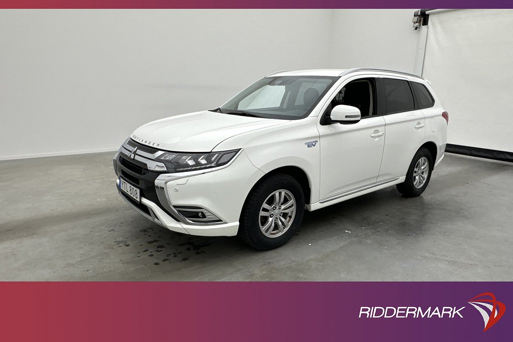 Mitsubishi Outlander PHEV 224hk Fleet Ed Värmare Kamera Drag