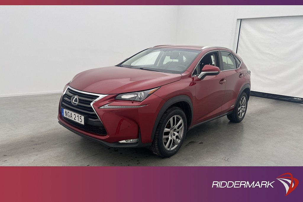 Lexus NX 300h AWD 197hk Comfort Värmare Skinn Kamera Drag