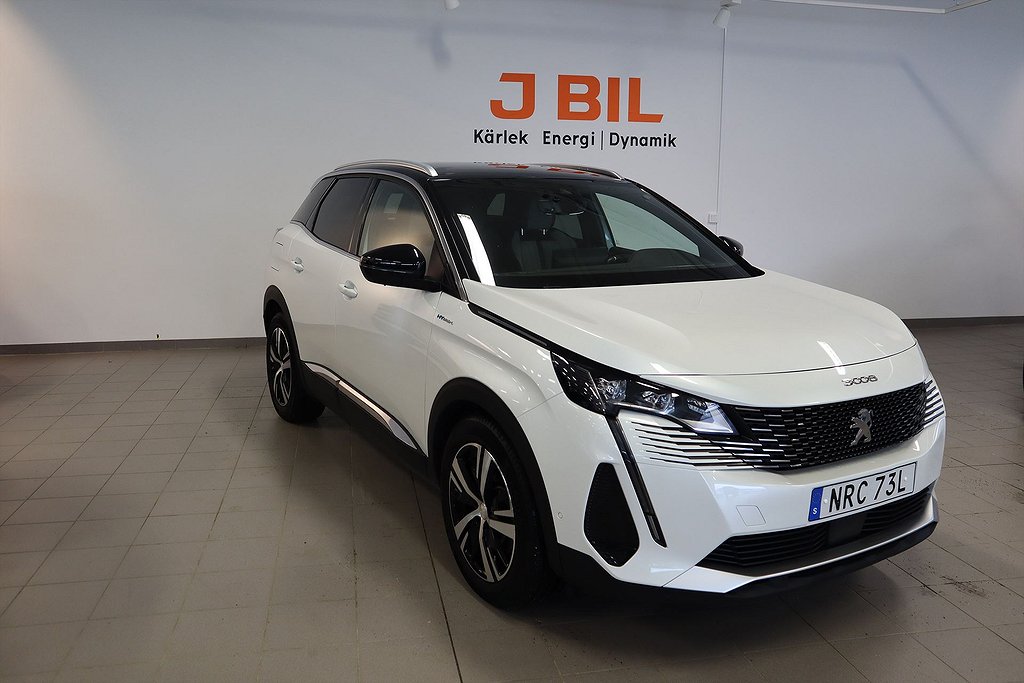 Peugeot 3008 GT Hybrid 4 300hk 4WD – ÅRSSKATT: 360KR