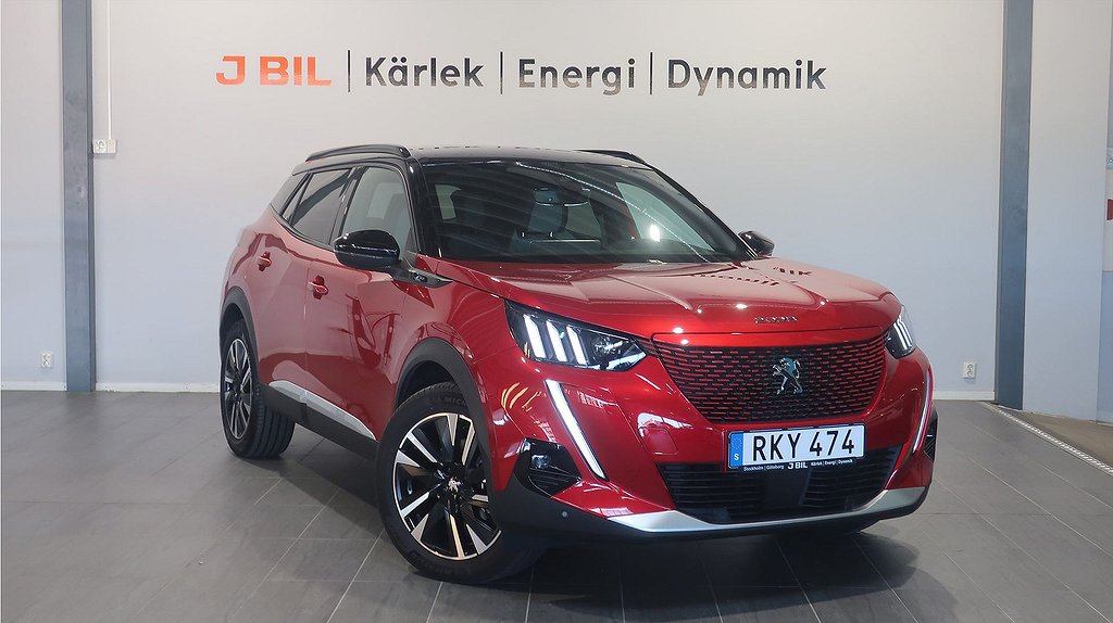 Peugeot e-2008 GT 50 kWh 136hk – PL 3695/mån