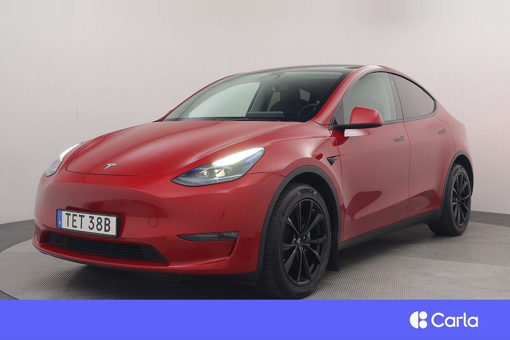 Tesla Model Y Long Range AWD Autopilot Pano V-Hjul