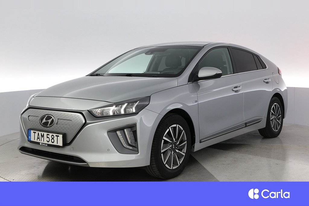 Hyundai IONIQ Electric 38.3 kWh Premium + Läder BLIS V-hjul