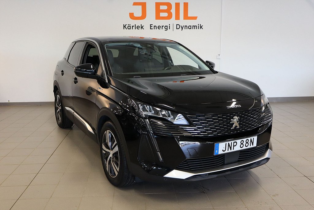 Peugeot 3008 Allure Pack Hybrid 1.6 + 11.8kWh 225hk Aut – EN ÄGARE