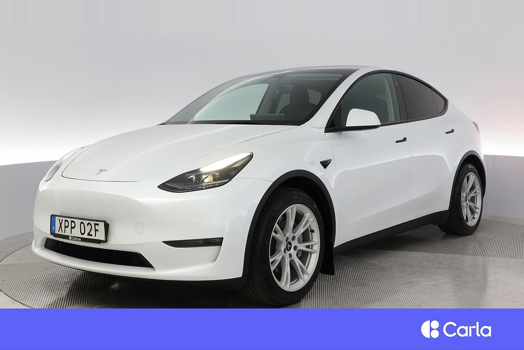 Tesla Model Y Long Range AWD Autopilot Pano Drag V-Hjul