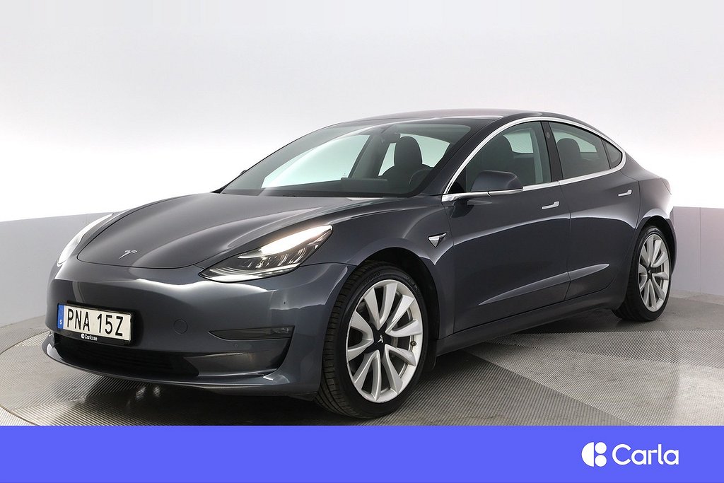 Tesla Model 3 Long Range AWD EAP Uppg.AP 19″ Pano V-Hjul