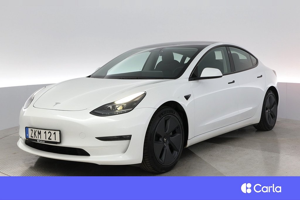 Tesla Model 3 Long Range AWD Refresh AP Pano Drag V-Hjul