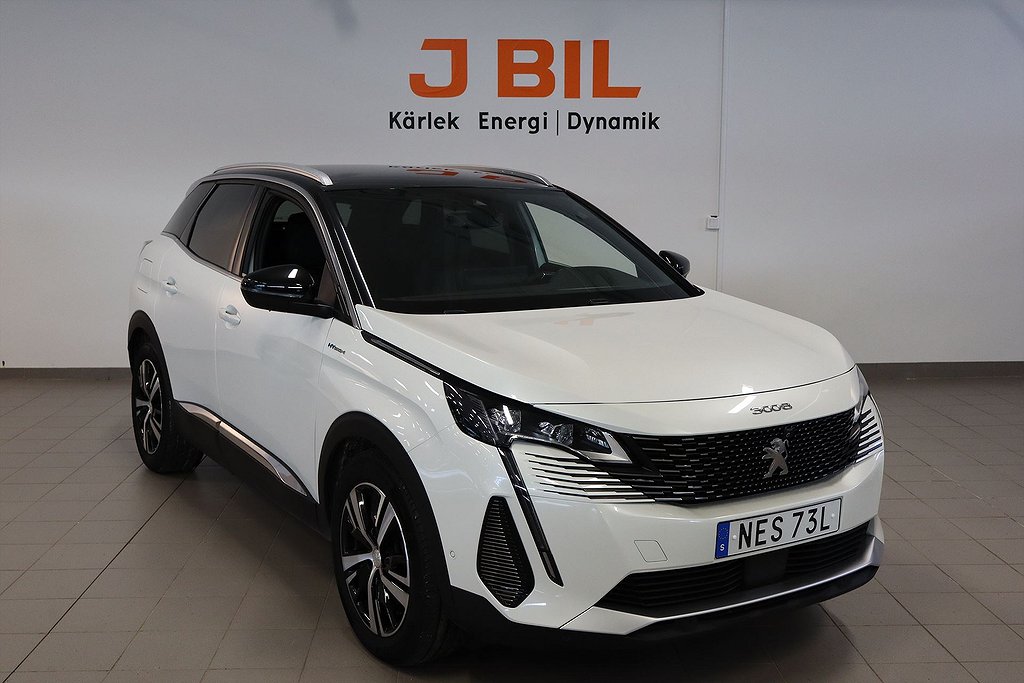 Peugeot 3008 GT Ultimate Business HYBRID4 PHEV 300hk Aut AWD – BACKKAMERA